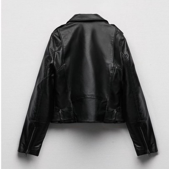 Zara leather jacket - Picture 2 of 2